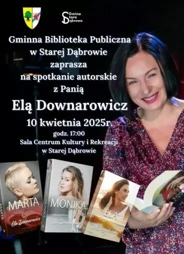 Okładki książek i zdjęcie Pani Eli Downarowicz 
